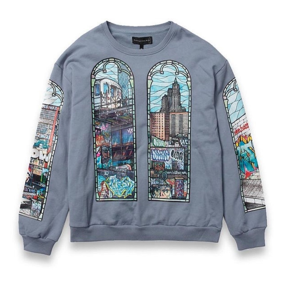 Who Decides War Politics As Usual Crewneck Sweater sz Medium